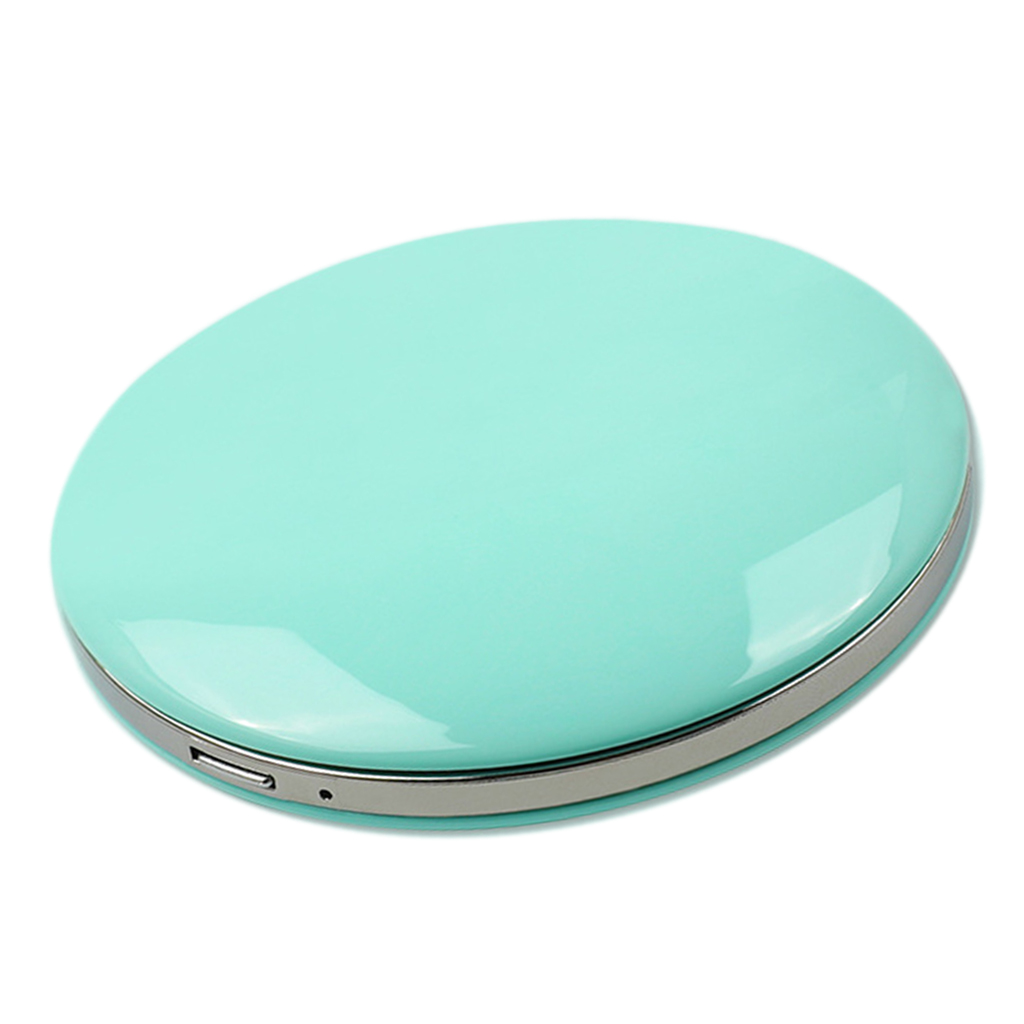 Portable Magnifying Compact LED Makeup Mirror 2-sided Travel Mirror