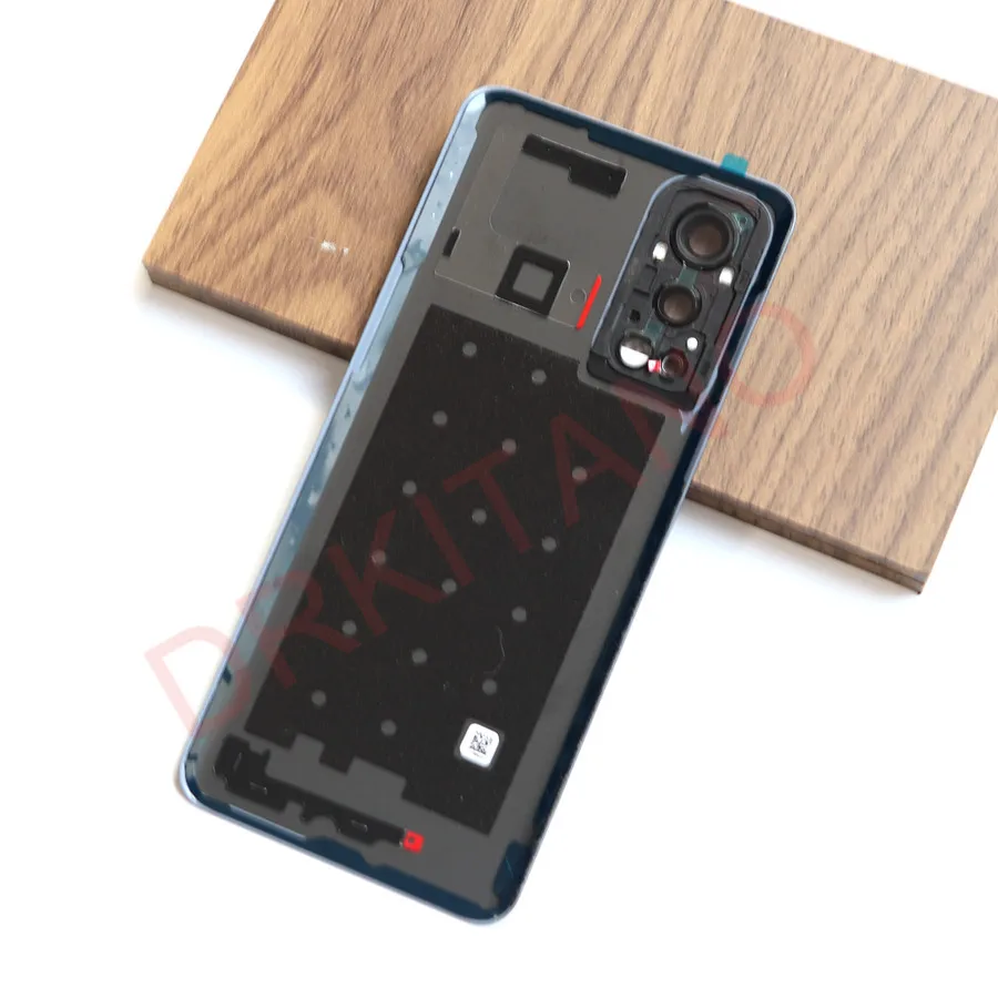 phone frame for video Original Back Cover For Oneplus Nord 2 Nord2 Battery Cover Back Glass Rear Housing Door Case Panel With Camera Lens Replacement transparent phone frame