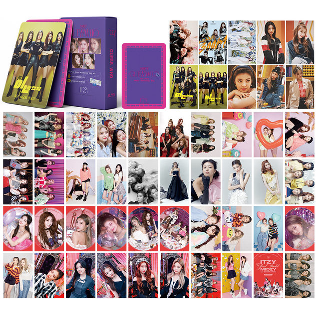 30pcs/set KPOP Astro SEVENTEEN IZONE ITZY Photo Card PhotoBook Poster LOMO  Cards Gift Sticker for Fans