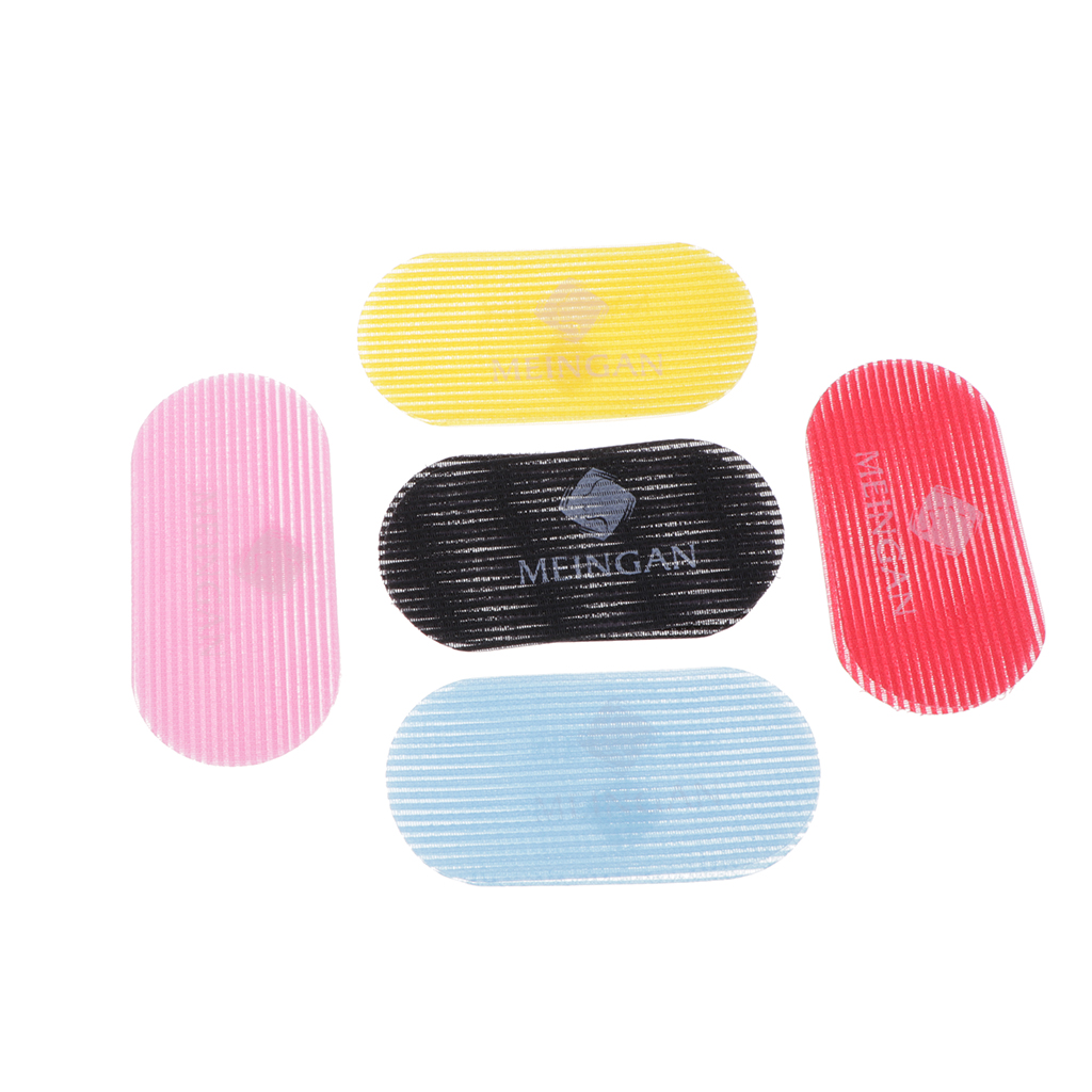 5 Pairs Colorful  Bang Hair Pad Clips Hair Fringe Care Tool Makeup Accessories