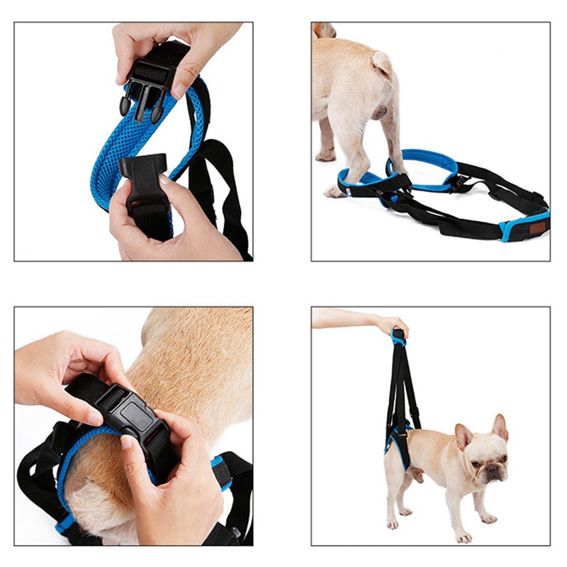 Cão ajustável Lift Harness, Pet Support Sling,