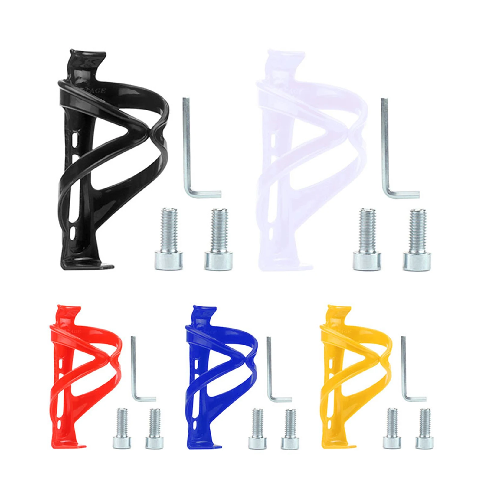 Plastic Bottle Cage Bicycle Bottle Holder Water Bottle Rack Mount MTB Road Folding Bike Cycling Accessories