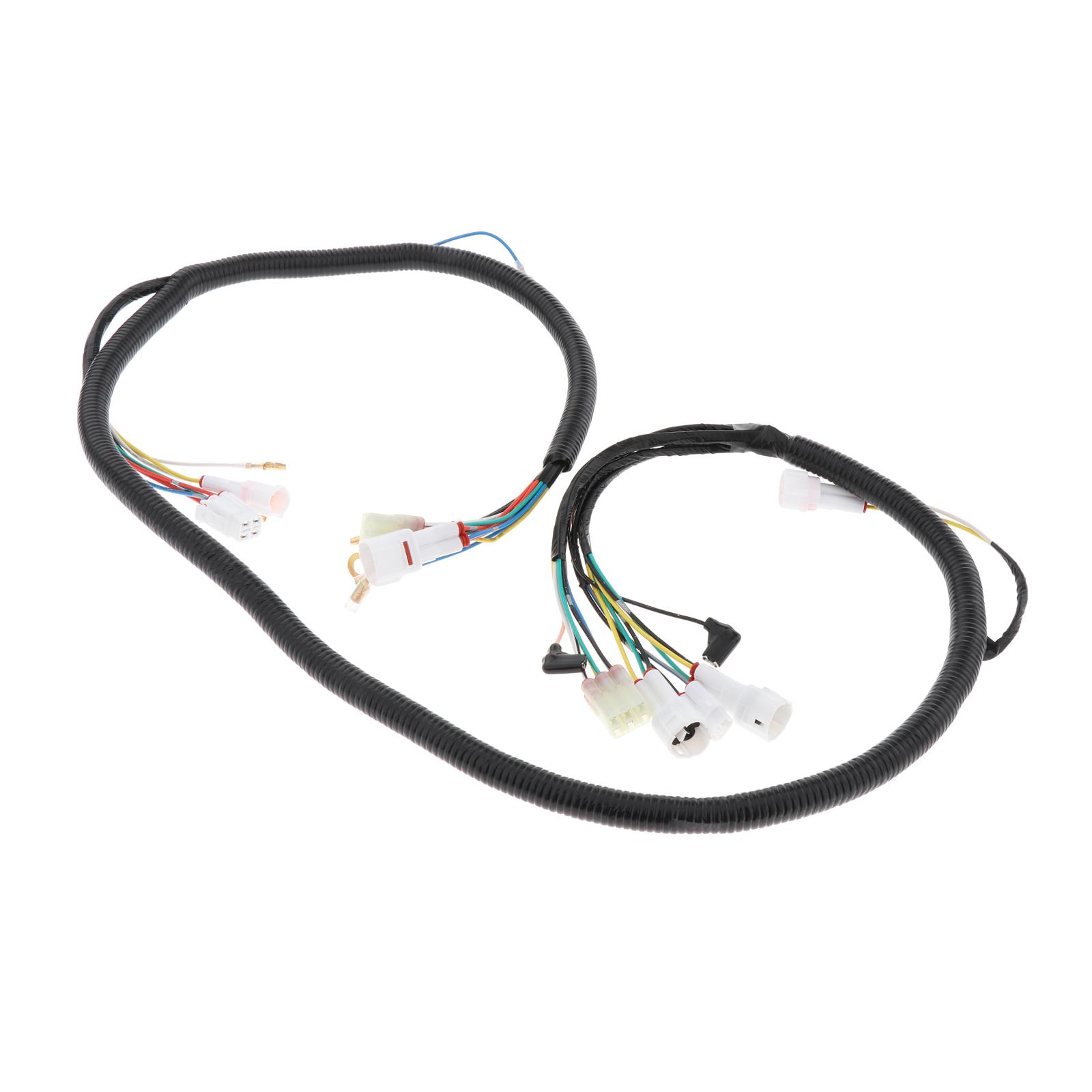 Motorcycle Wiring Harness Fit for Yamaha Banshee Motorbike Replace Parts Accessories Easy to Install, Durable