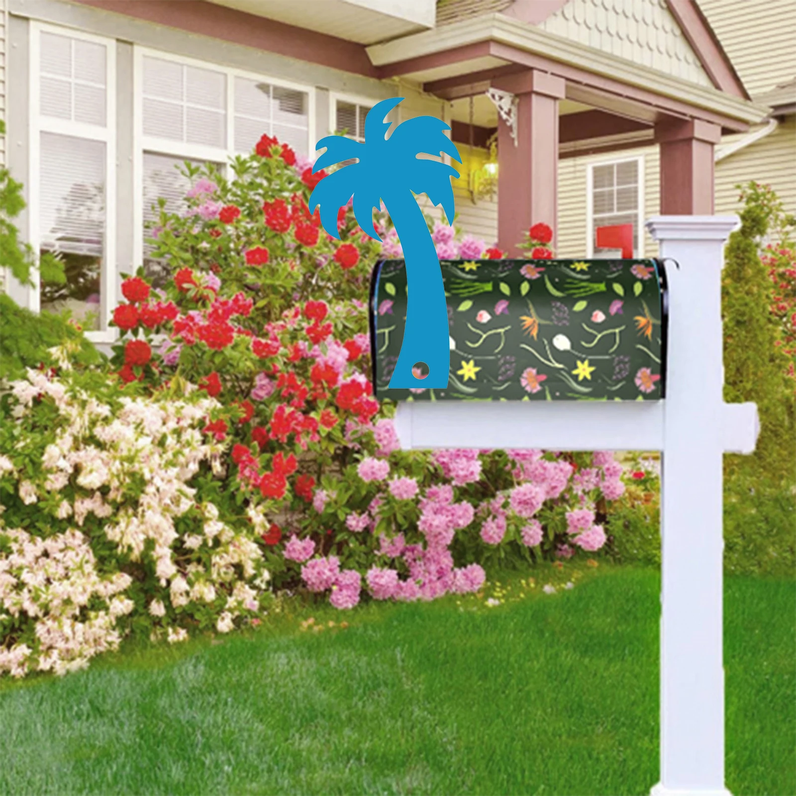 Creative Universal Mailbox Post Box Acrylic Plastic Replacement Flag 1.5cm Hole All Weather