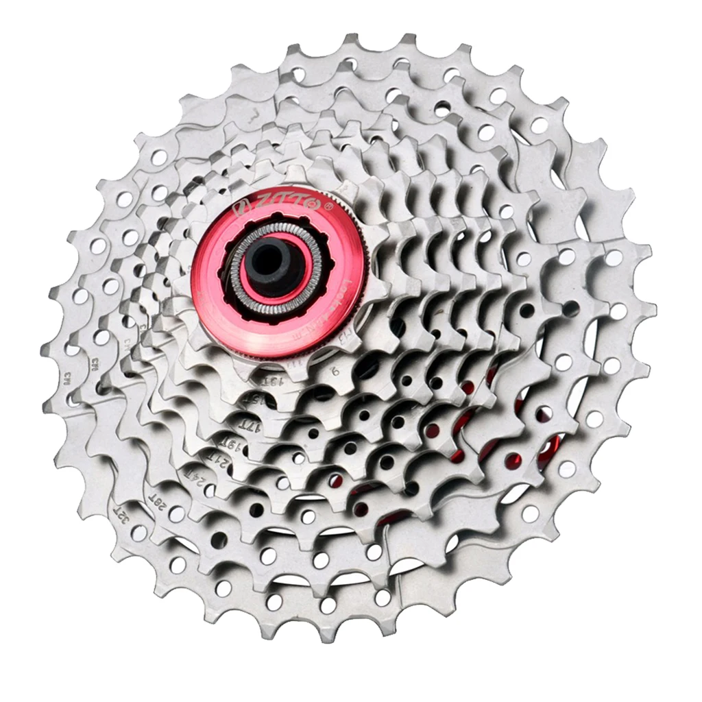 Bicycle Cassette Freewheel 8 Speed/9 Speed 11-25 /11-32T Mountain Road Folding Bike Freewheel Fixed Gear Sprocket Bike Flywheel