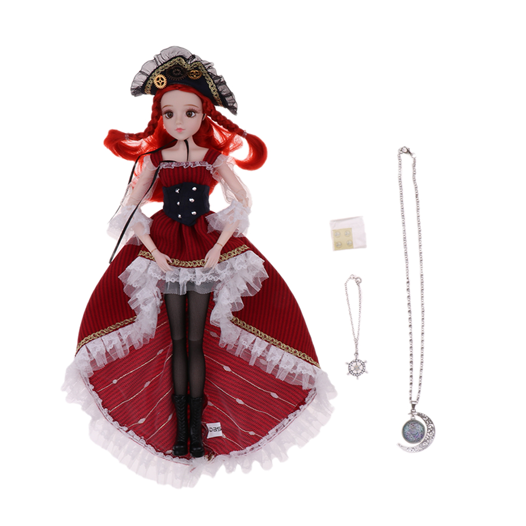 Super Flexible Ball Jointed Doll 1/6 12 Inch 14 Joints Doll Tarot Cards Wheel of