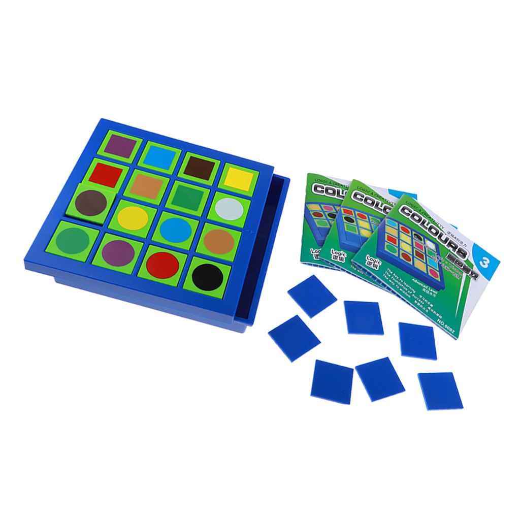 Children Intelligence Educational Game Puzzle Maze Toy Color Design Game