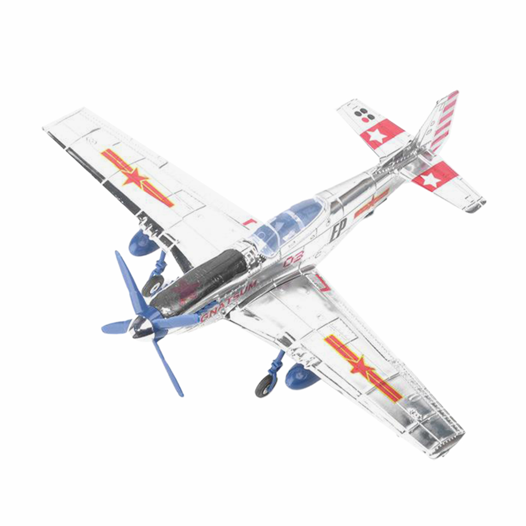 1/48 Scale 4D P-51 Fighter Plastic Aircraft Airplane Assembly Model Airplane