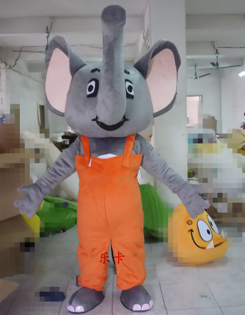 Ellie Elephant Mascot Costume Animal