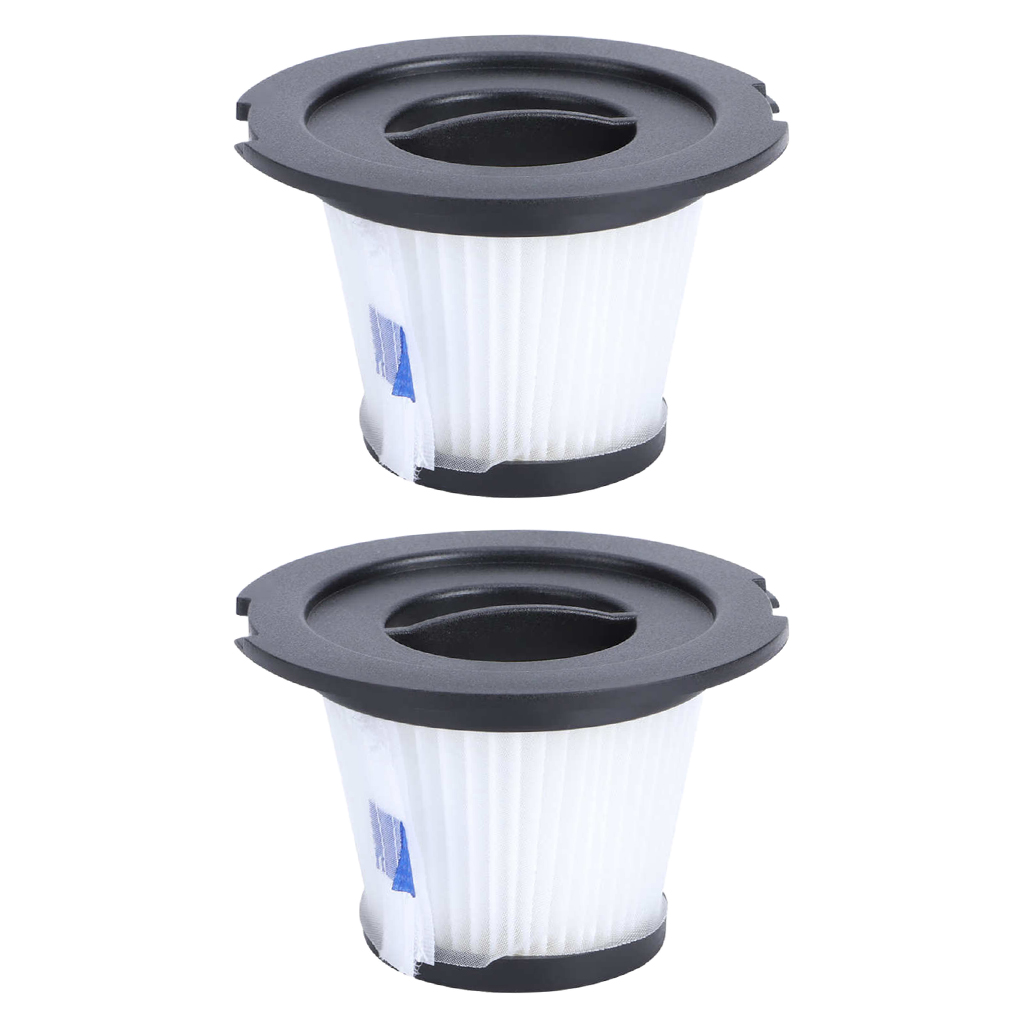 2pcs Filters For Dibea   C17 T1 Vacuum Cleaner Replacement Parts White+Black Home Cleaning Tool Accessories High Quailty