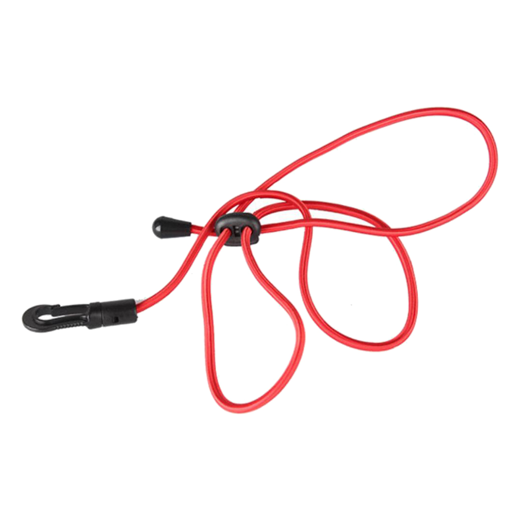 Canoe Paddle Leash Kayak with Clip 113cm Surfboard Surfing Cord Safety Gears