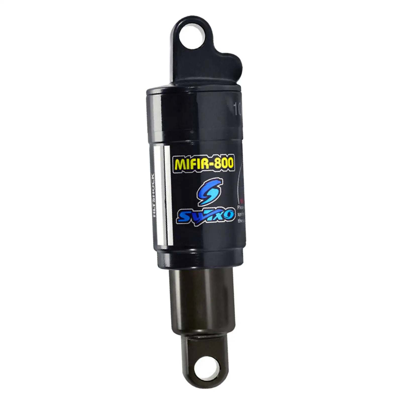  Damper Mountain Bike Rear Air Shock Absorber Adjustable Oil Pressure 125mm, 150mm, 165mm, 190mm 