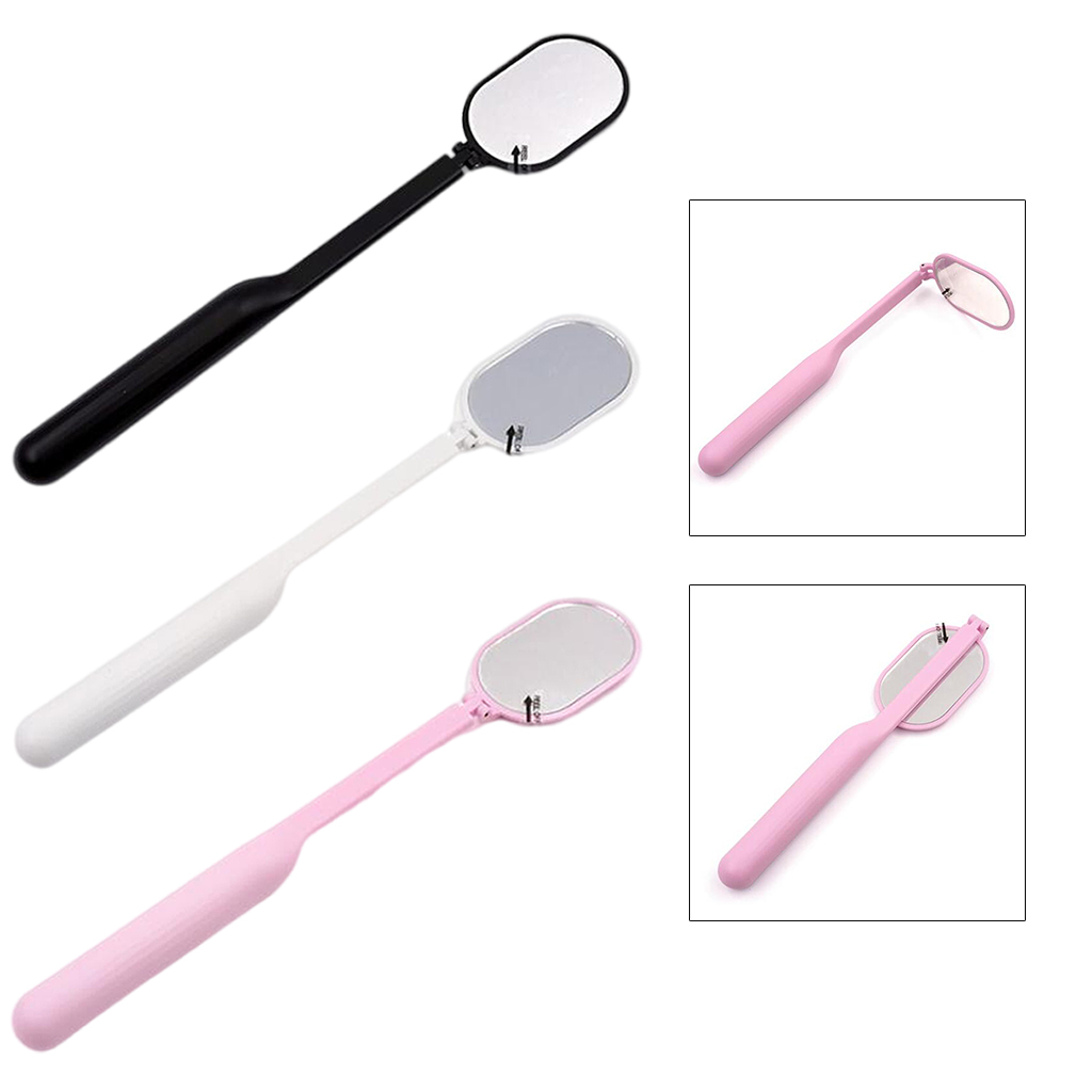 Pretty Large Lash Mirror, Lightweight Makeup Mirror for Eyelash Extensions Supplies