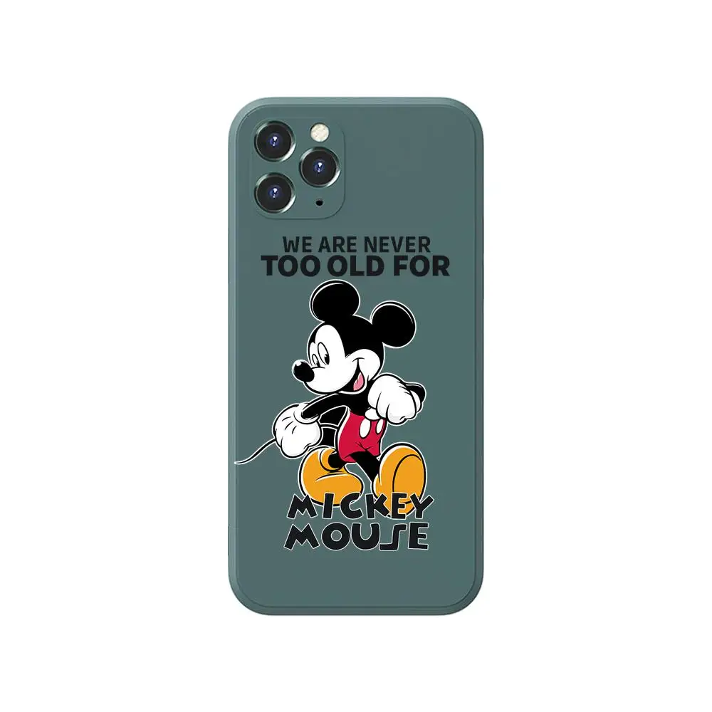 Disney аниме чехол для телефона чехол для iphone 12 Pro Max 11 фотокамеры  мгновенного действия 8 7 6 S XR PLUS X XS SE 2020 мини сотовый телефон в  виде ракушки серо-зеленого цвета | AliExpress