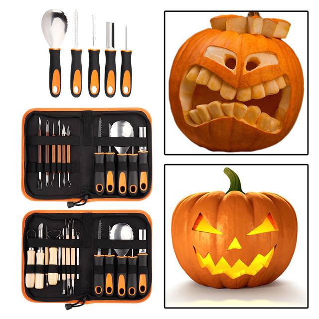  Fruit Carving Tools 80PCS Set Culinary Carving Tool Kit,Steel  Culinary Carving Peeling Chef Kit,for Fruit Fruit Vegetables Garnishing  Carving Slicing including Carry Bag Halloween Pumpkin Carving Kit: Home &  Kitchen