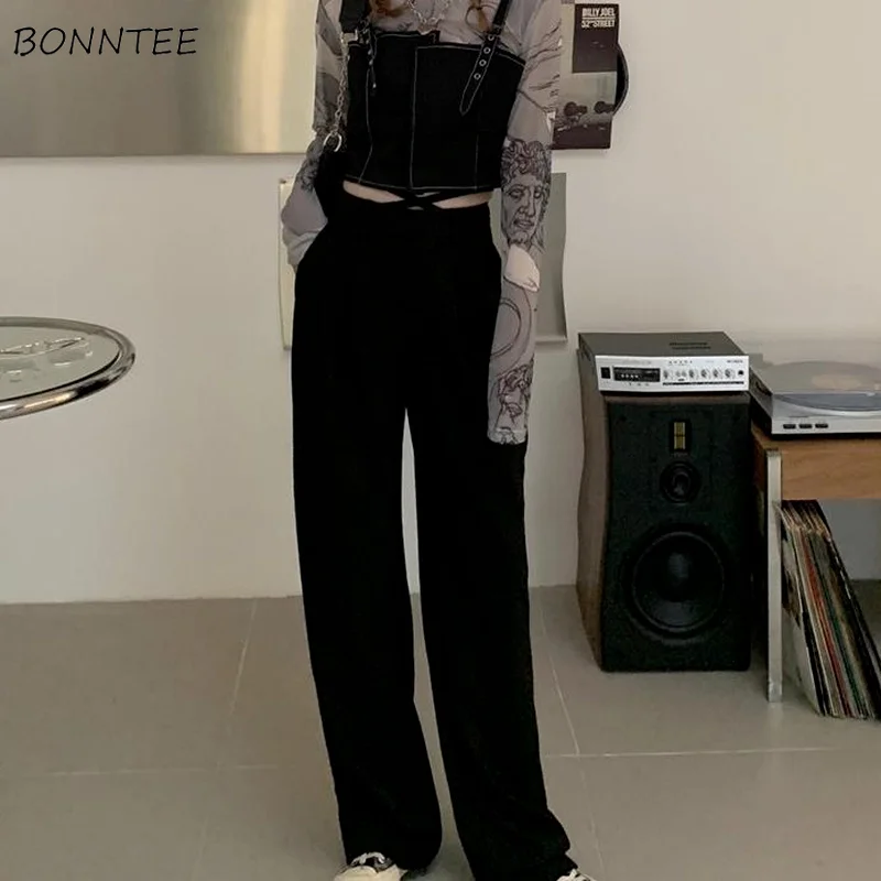 Camis Women Design Patchwork Fashion Korean Style Streetwear Loose Chic Elegant Summer Tops Casual Black Simple Ins Hot Sale New gym bra
