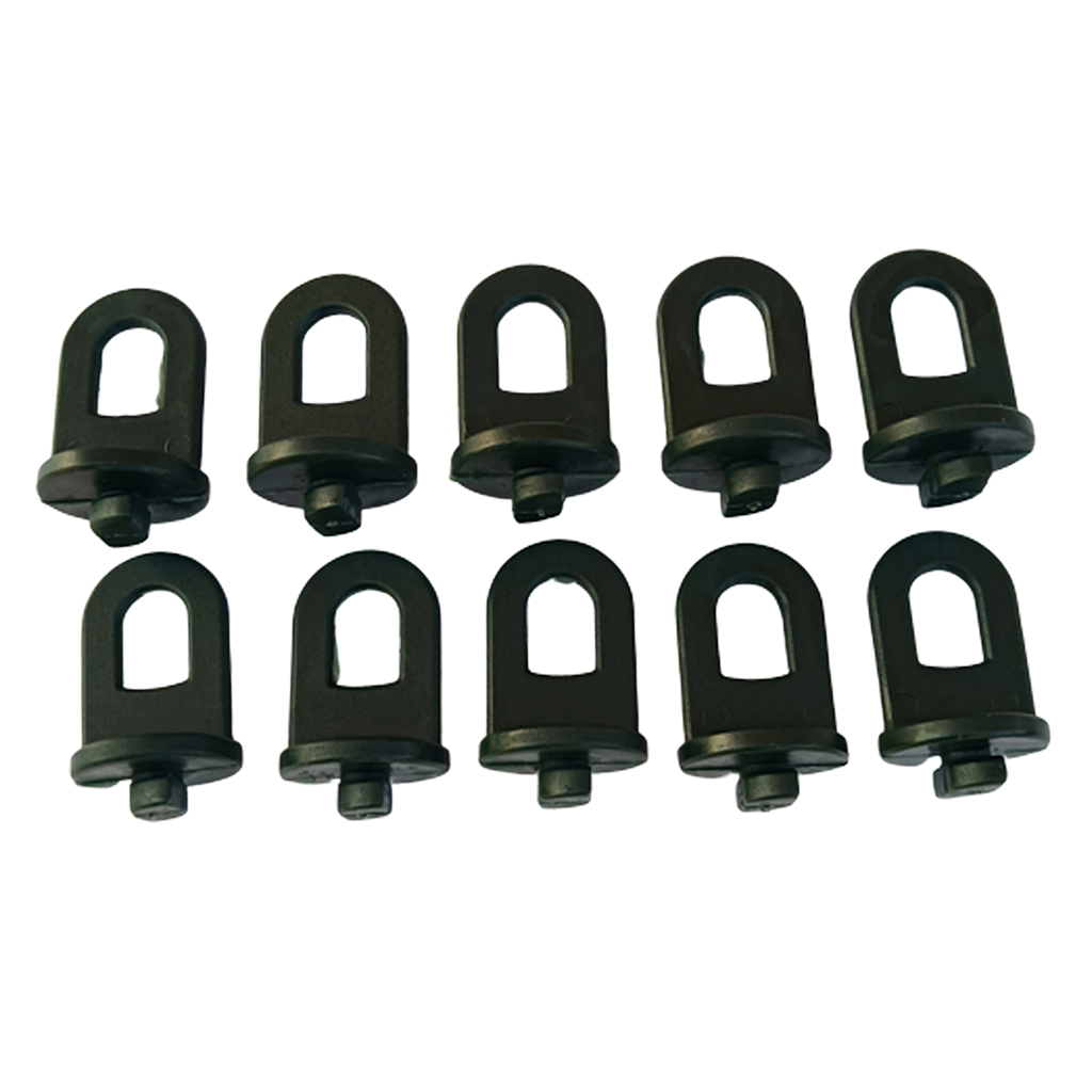 10-pack Plastic Greenhouse Hanging Hooks Plant Flower Hangers Garden Tool
