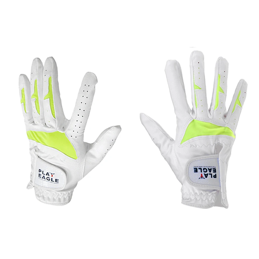 High-performance Womens Left Right Hand Golf Glove Professional Breathable Microfiber PU Leather Single Glove