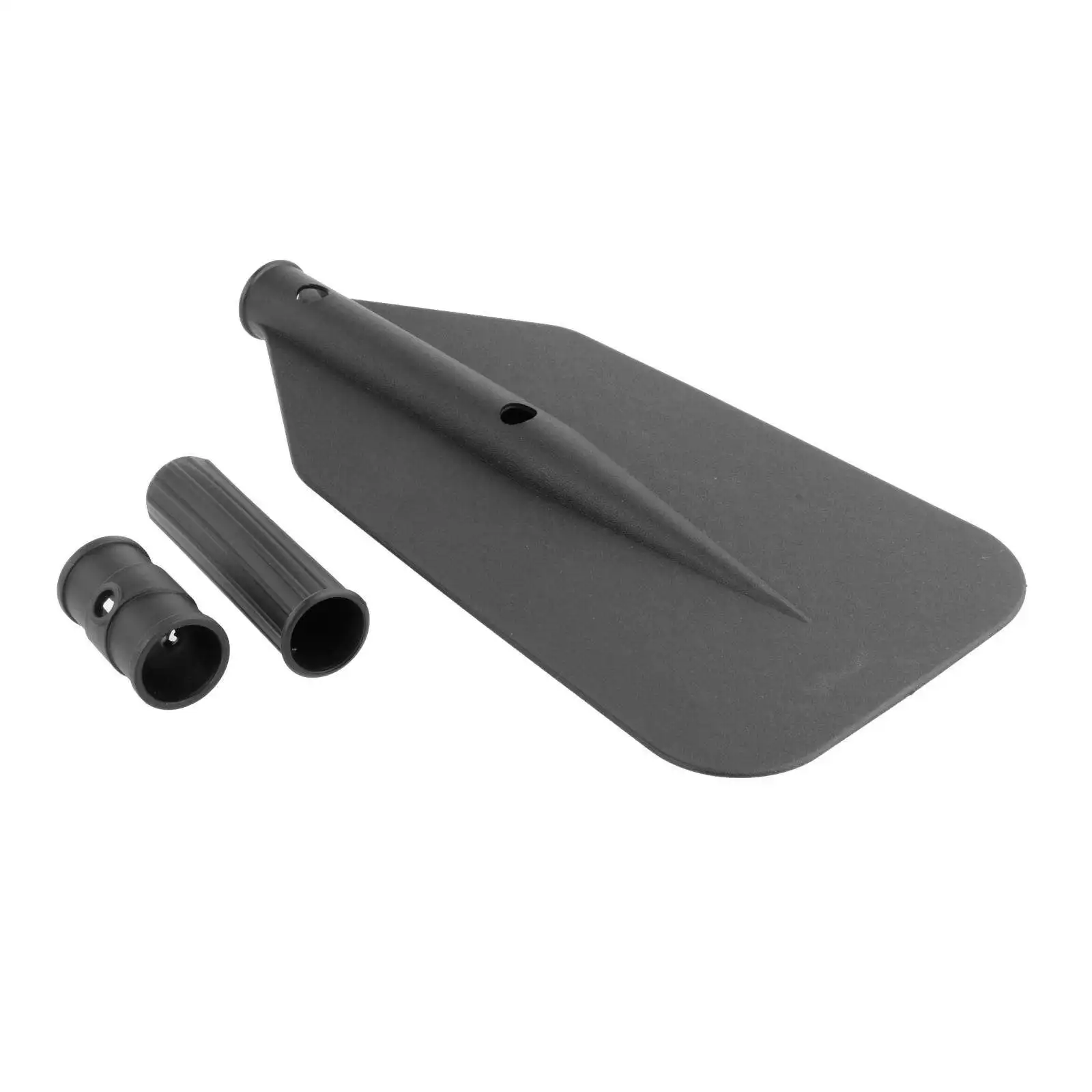 3Pcs/set Lightweight Rubber Kayak Boat Paddle Blade Leaf Accessories Black