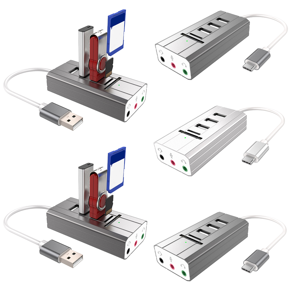 2021 Hubs Compact Converter Exterior Sound Card