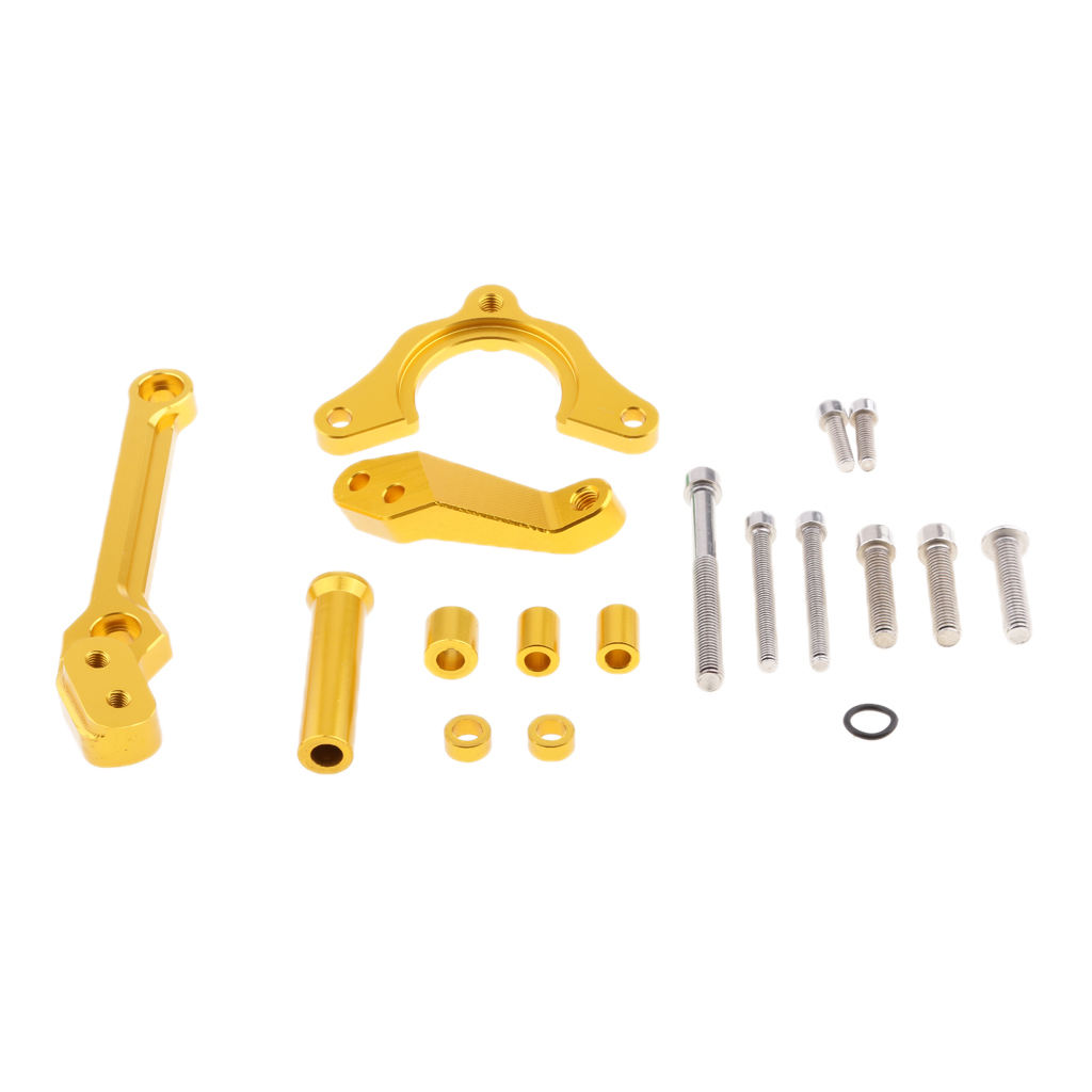 CNC Steering Damper Stabilizer mounting Bracket Kit for Kawasaki Z900