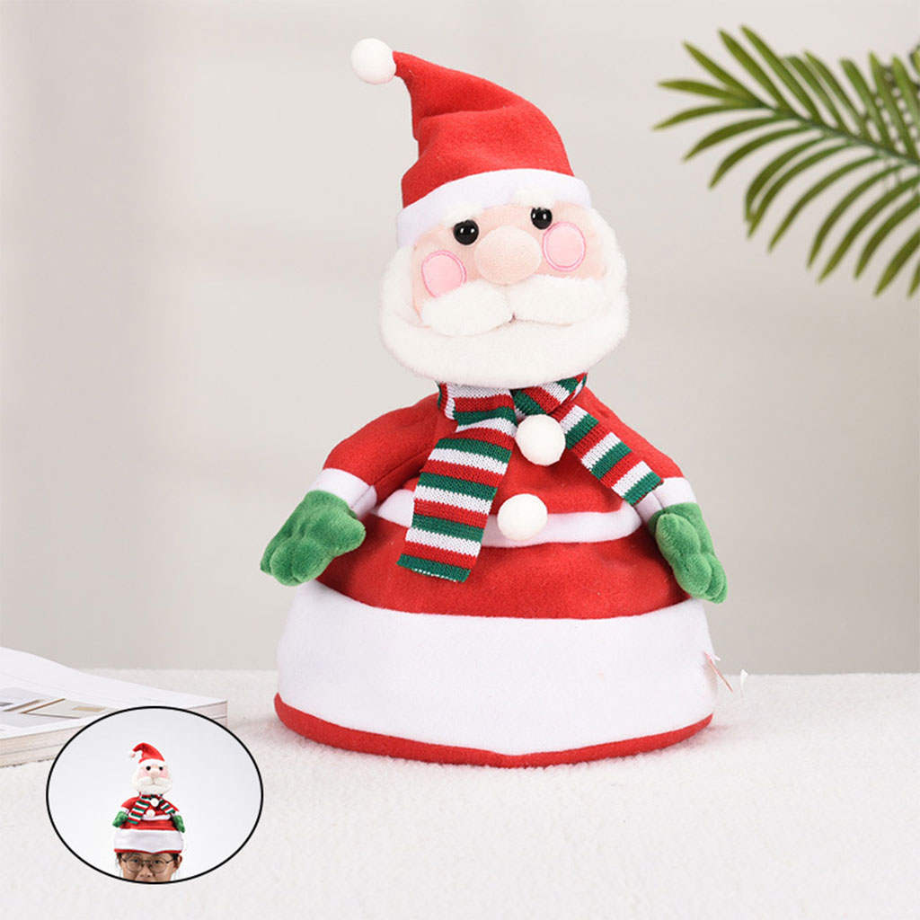 Funny Singing Dancing Hat Electric Toys Holiday Theme Hat Plush Red Music Christmas Hat for Kids Holiday Party Adults Christmas