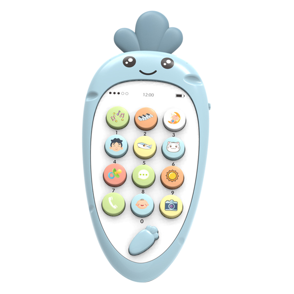 Electronic Pretend Play Bilingual Baby Musical Cell Phones Telephone Kids
