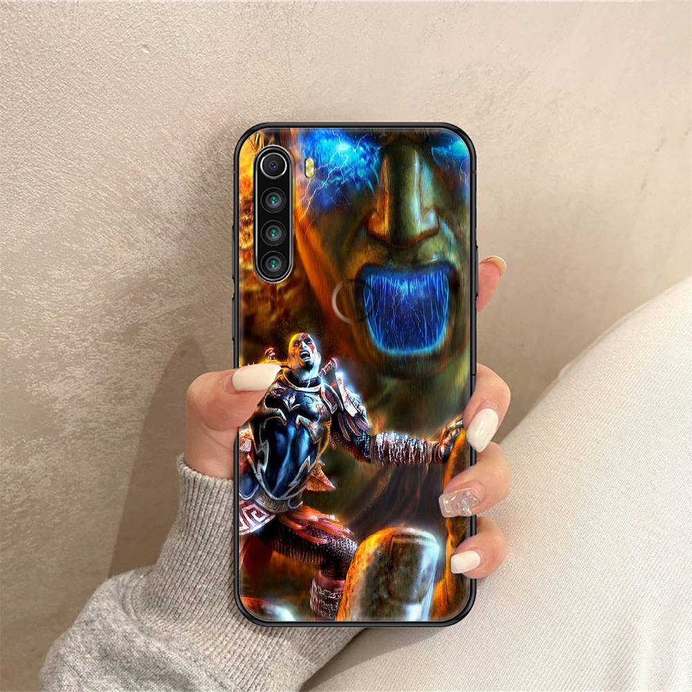 Чехол GOD OF WAR для телефона Xiaomi Redmi Note 7, 8, 9, 10, 7A, 8T, 9A,  9T, 9S, 10S Pro, черный мягкий водонепроницаемый силиконовый чехол |  AliExpress