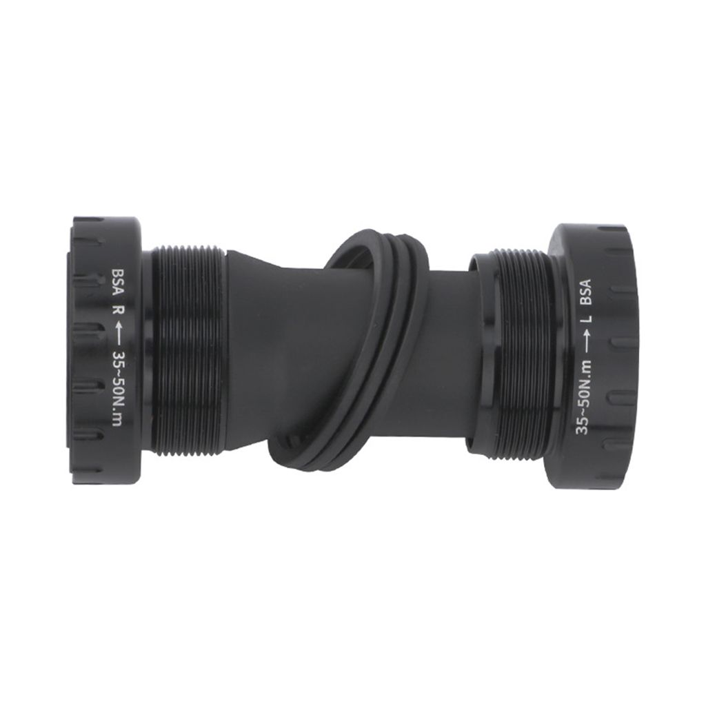 Ultralight Bike Bottom Bracket MTB Road Bike Threaded Integrative Crankset Sealed Bearings BB for 68-73mm Bottom Bracket Shell