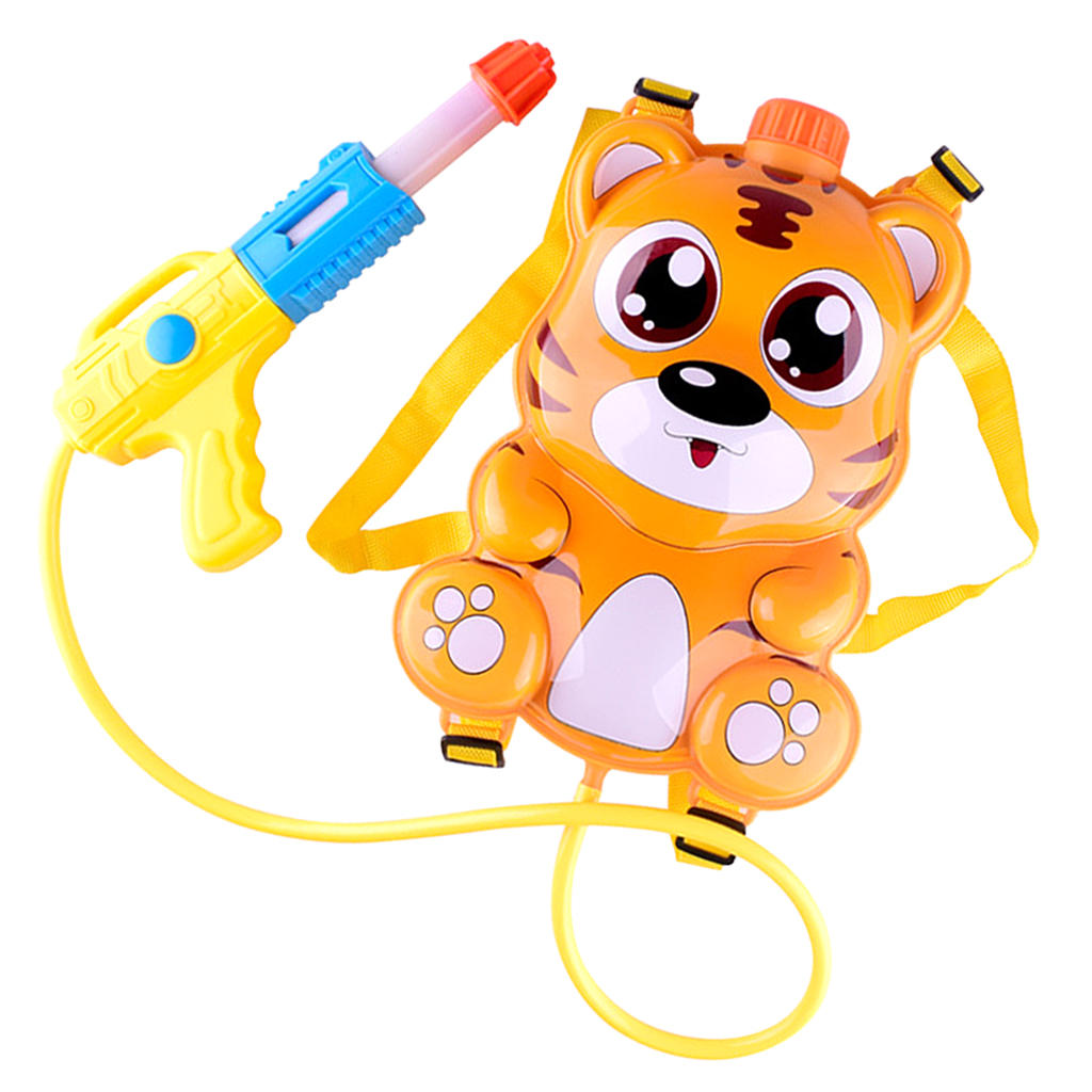 Water Gun Backpack Squirt Pool Toy Soaker Pressure Pump Spray Super Kids