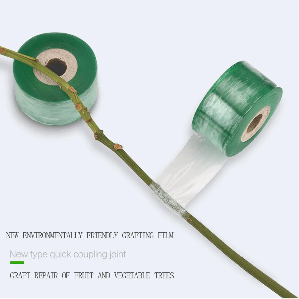 New Green Eco-friendly Waterproof Grafting Tape Graft Membrane Garden Bind Belt 