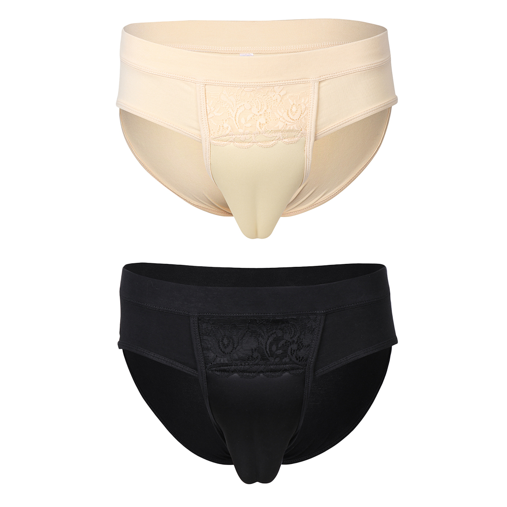 Men's Hiding Gaff Panty Shaping Transgender Crossdress Panties Underwear