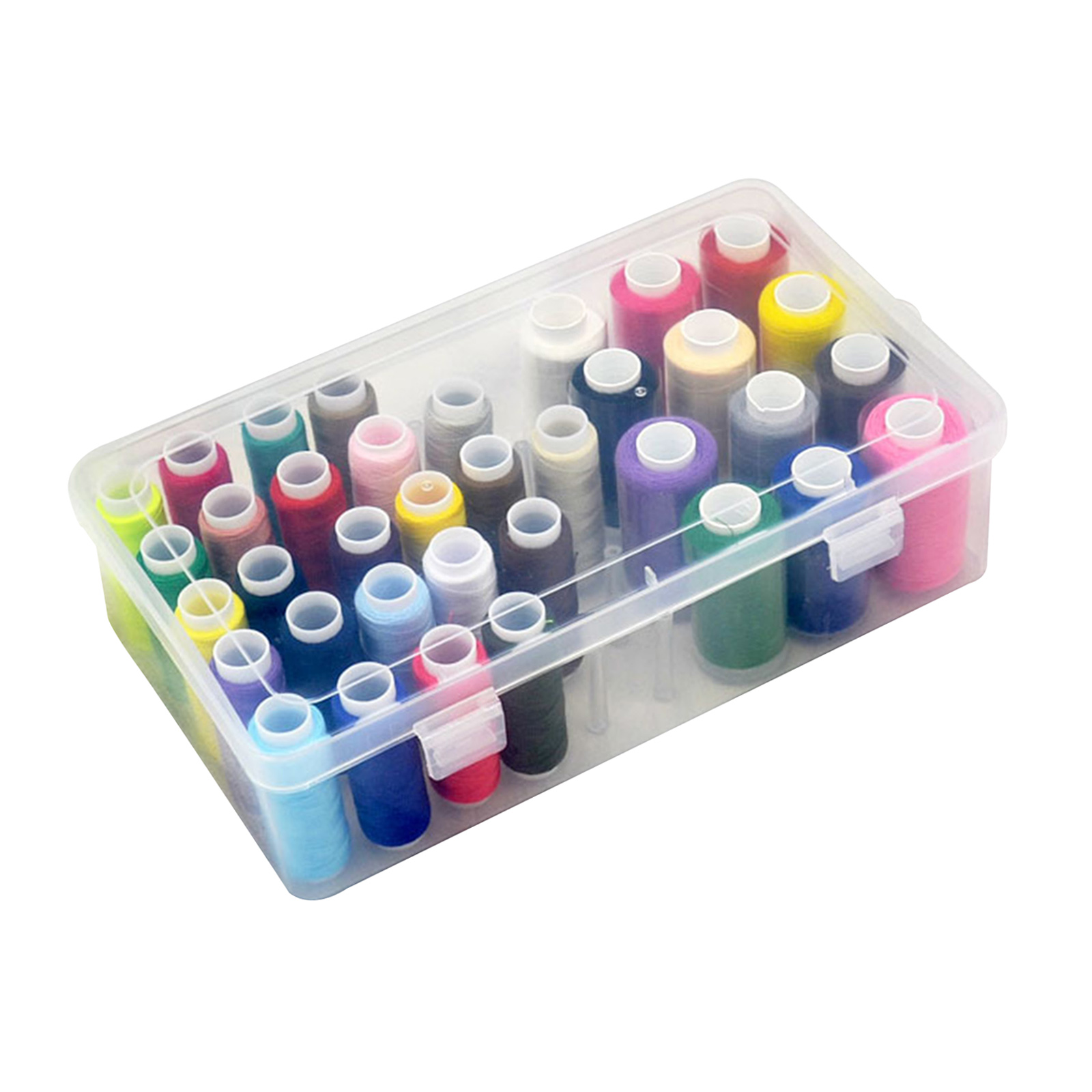 Sewing Thread 36 Colors, High Quality Threads Polyester Assorted Colors Embroidery Purpose,Great for Hand Needle Works and Arts