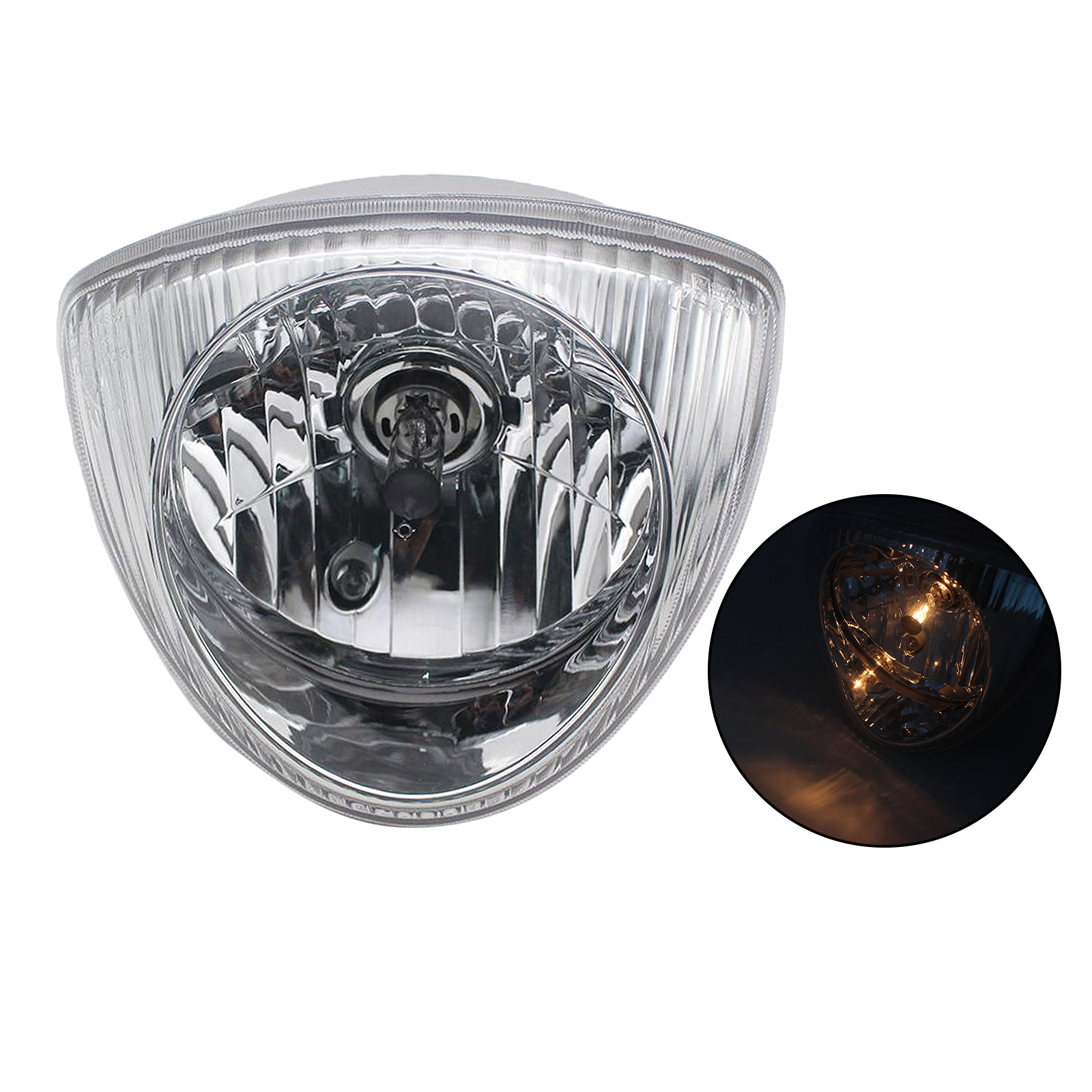 Motorcycle Front Headlight Bulbs Fits for Vespa Fly FLY 50 2T Liberty 50 125