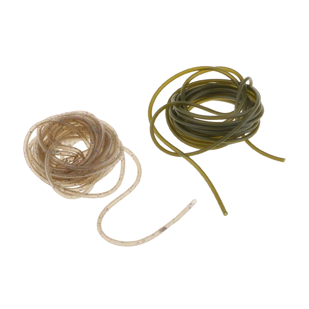 Durable 2m Rubber Rig Tube Sleeve Anti-Tangle Rig Tubing for Carp Fishing, Ensure the High Accuracy of Fishing