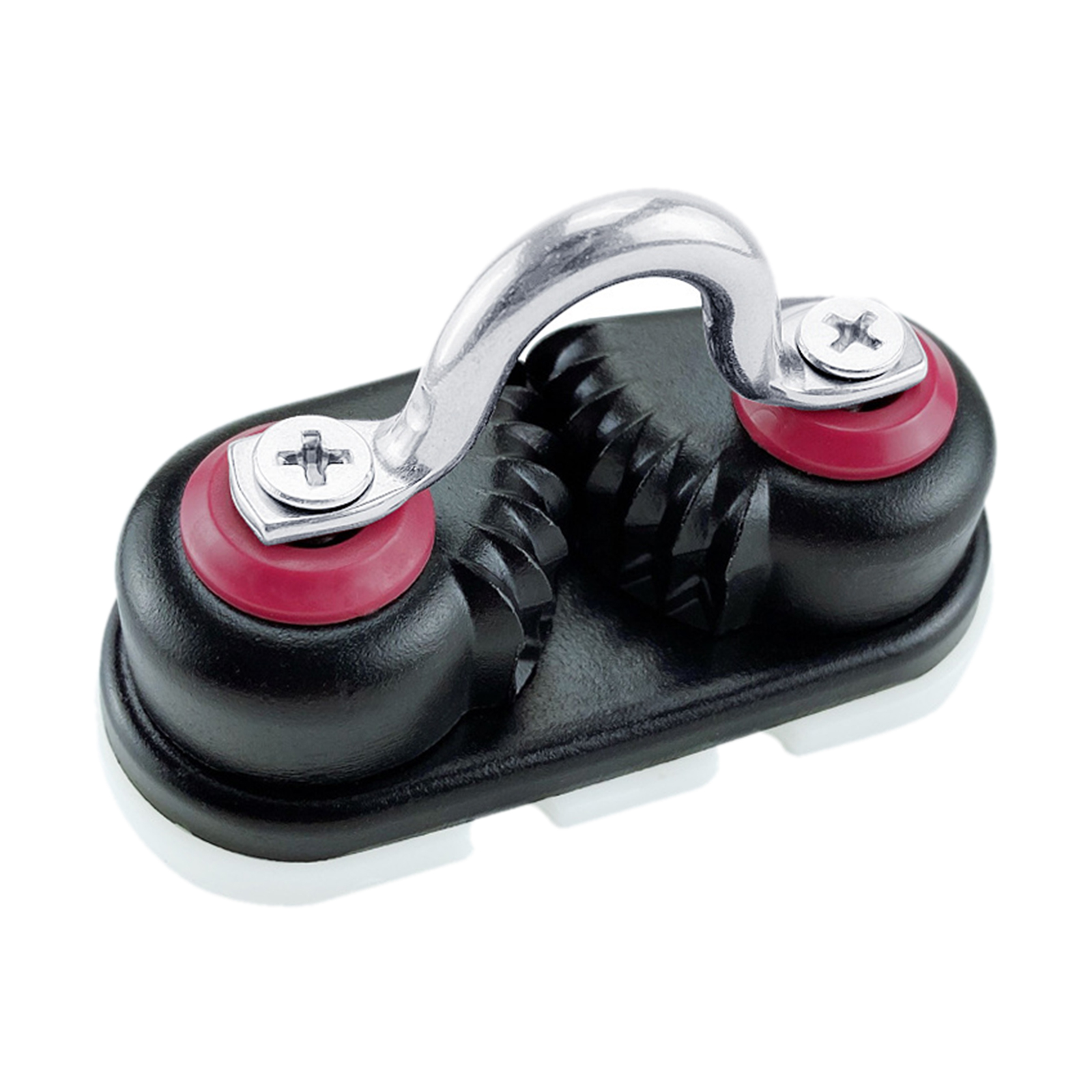 Aluminum 2 Row Sailboat Cam Cleat Kayak Anchor Cam Cleat with Leading 