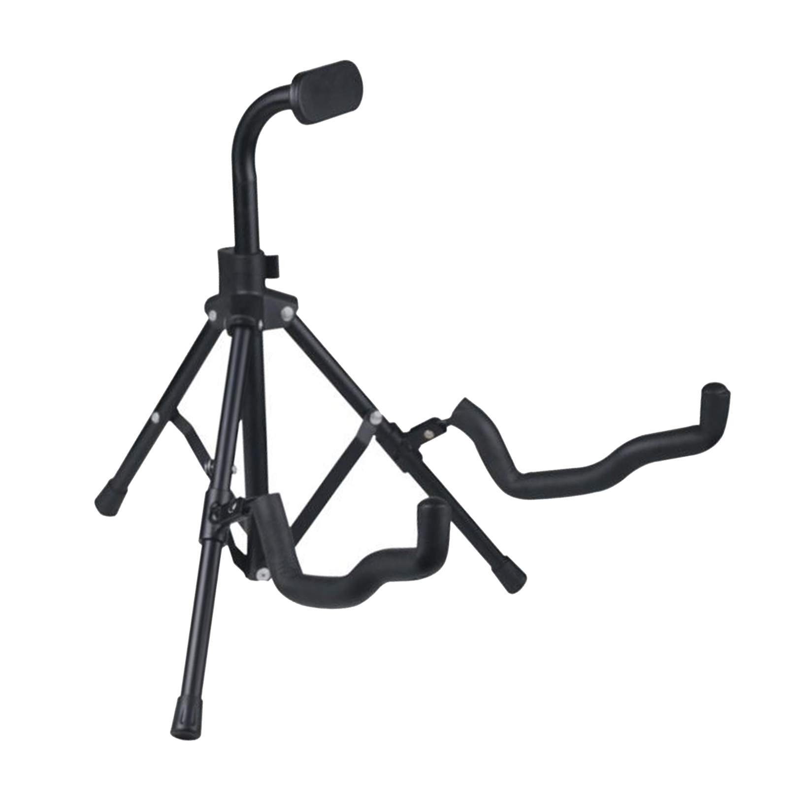 Guitar Ukulele Floor Stand Black Lightweight  Fits for Guitars Violin
