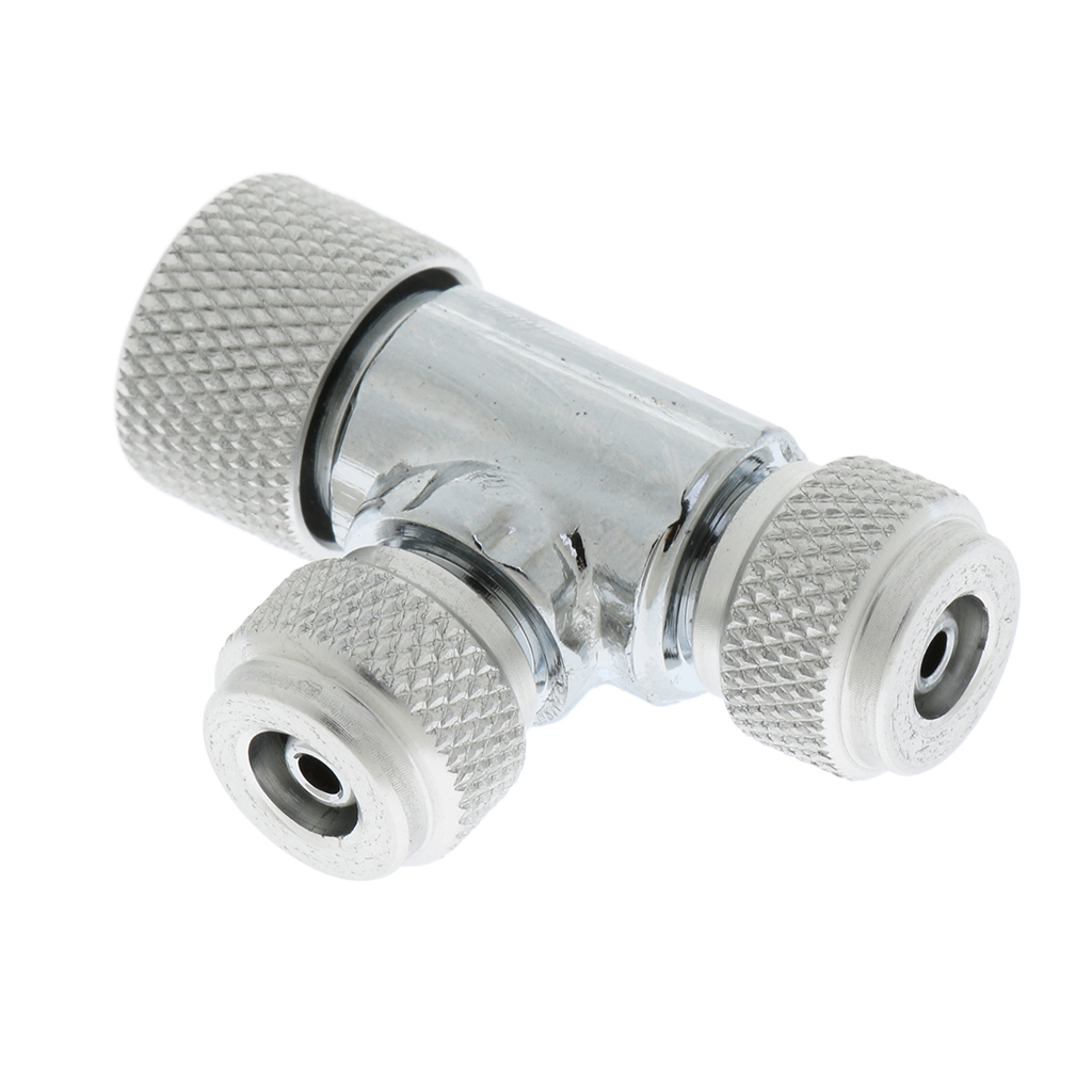 Aquarium CO2 Bubble Counter Valve Regulator Diffuser Dual-Head
