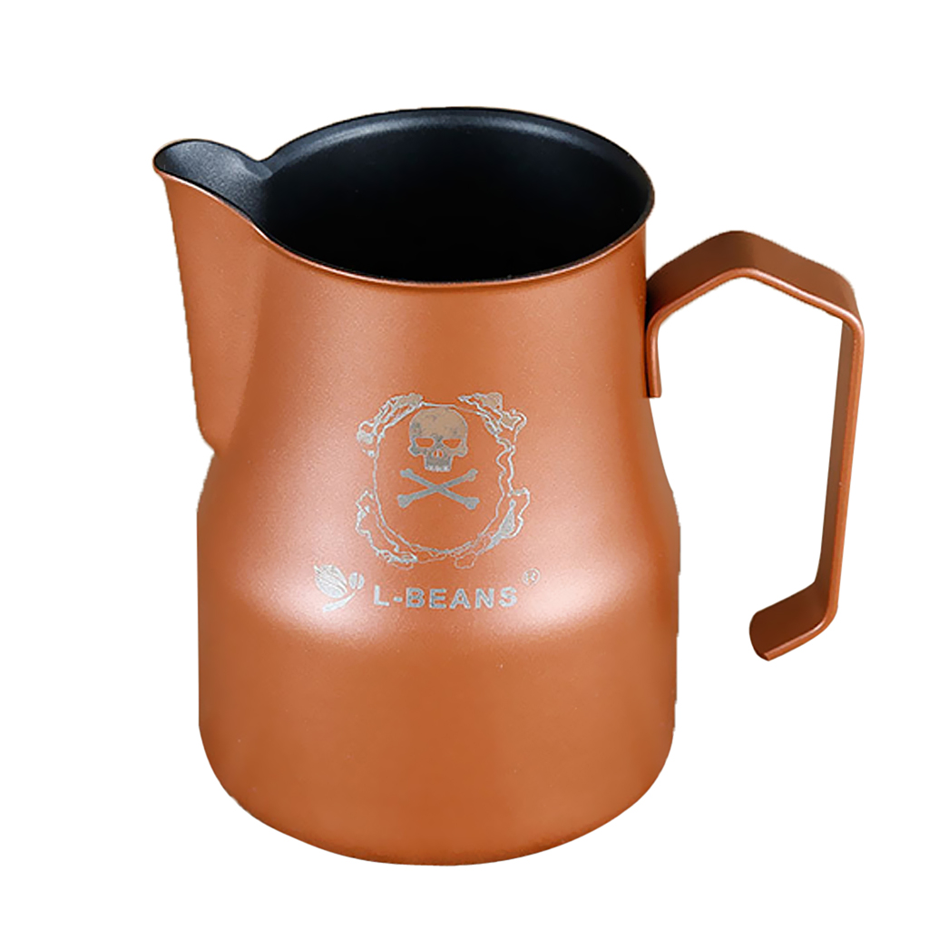 Expresso Stainless Steel Italian Coffee Milk Jug Frothing 550ml 7