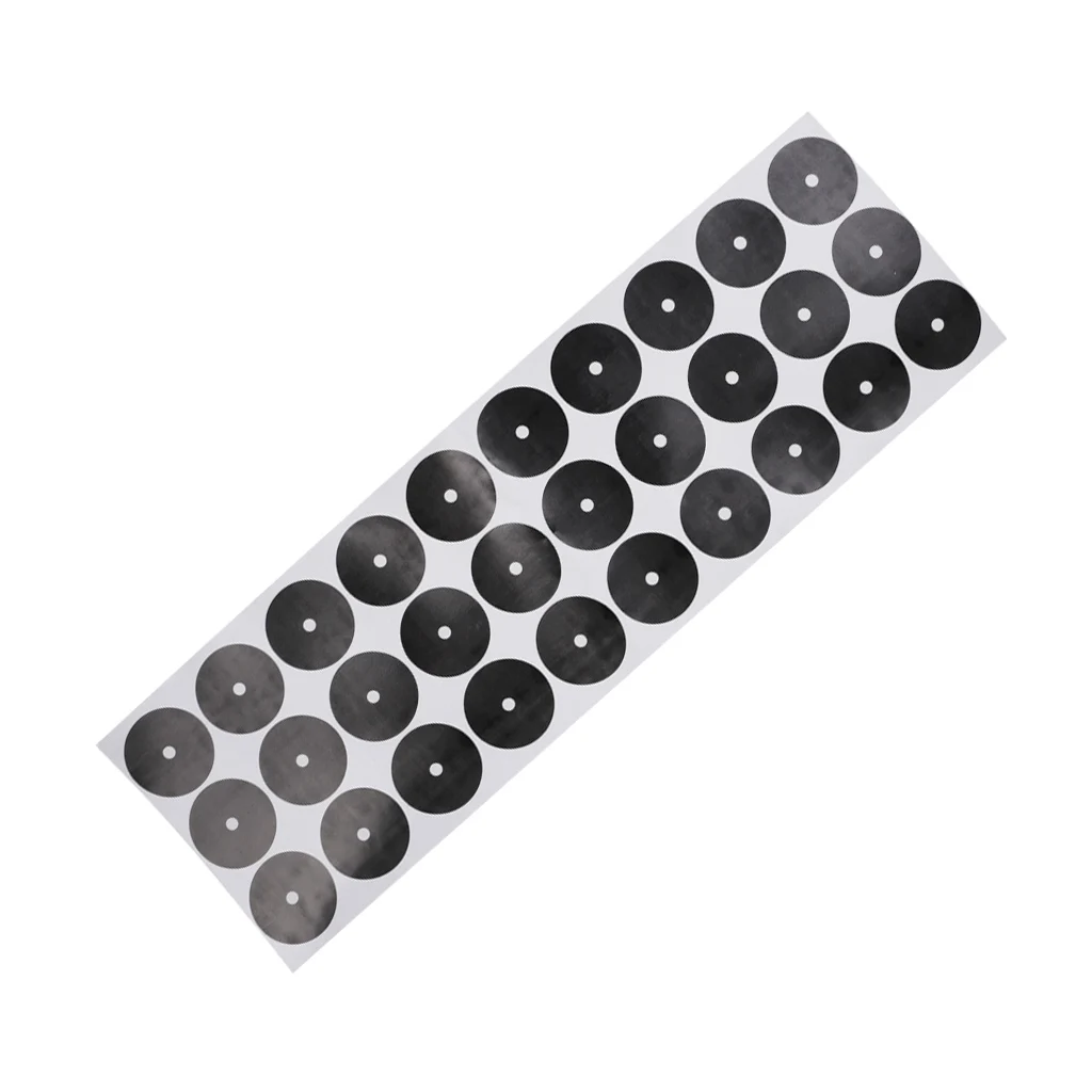 30 Pieces Small Pool Table Stickers Spots Markers Billiard Cue Ball Positioning