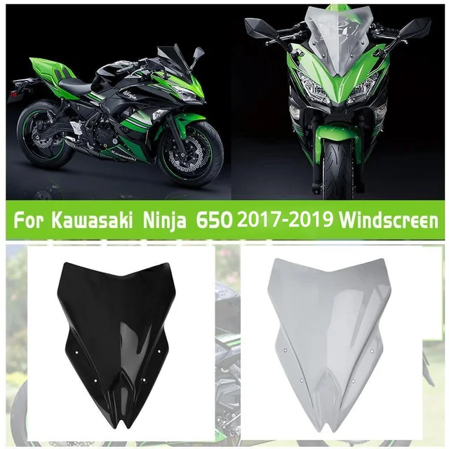 Motorccyle Windshield For Kawasaki Ninja 650 Ex650 Er6f Ninja650
