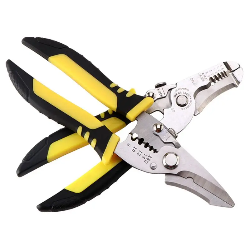 Multifunctional Wire Stripper Cable Cutter Crimping Hand Tool
