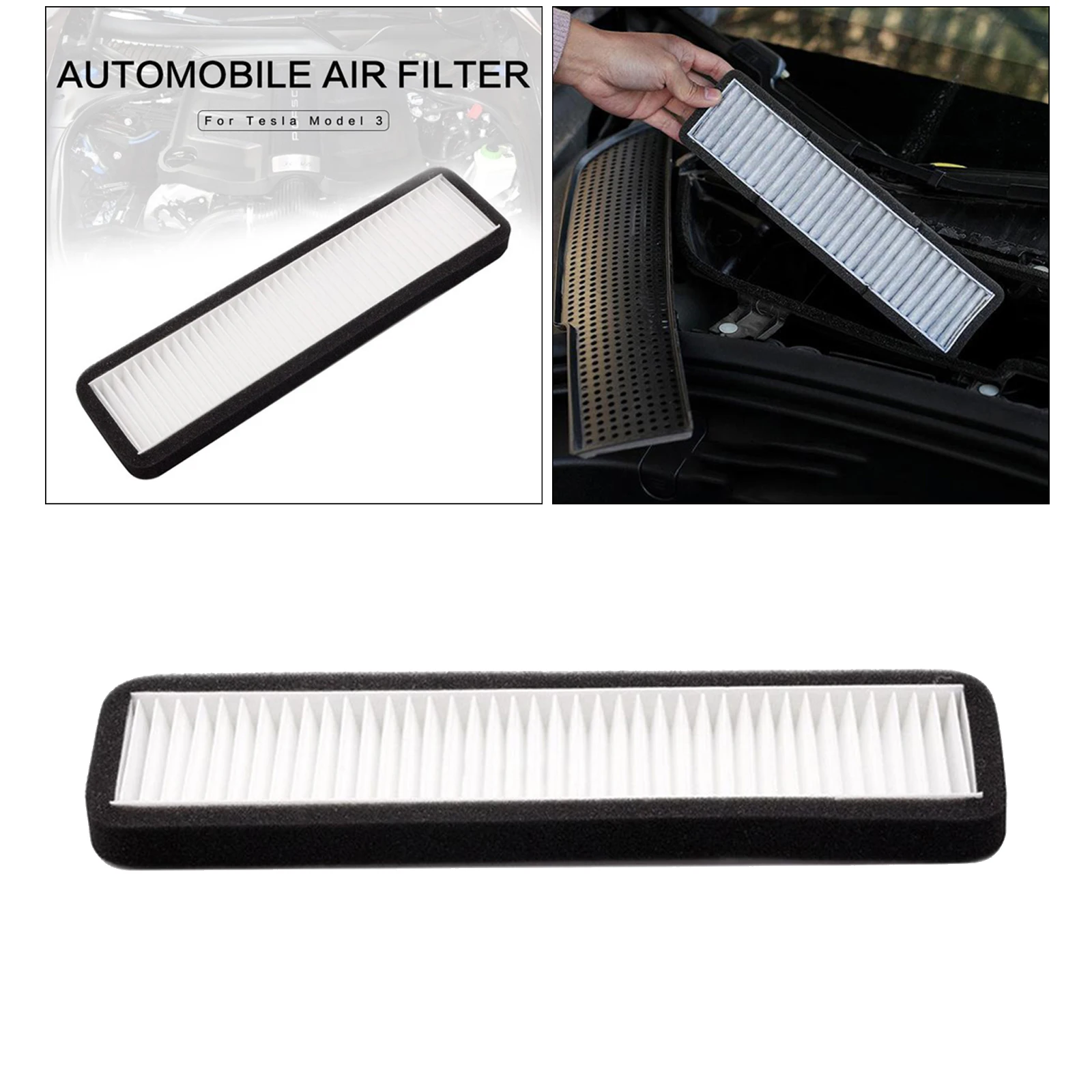 Air Conditioning Filter Replacement Effective Blocking PM2.5 Direct for Tesla Model 3 Y 2019 2020 2021 Cars Accessories