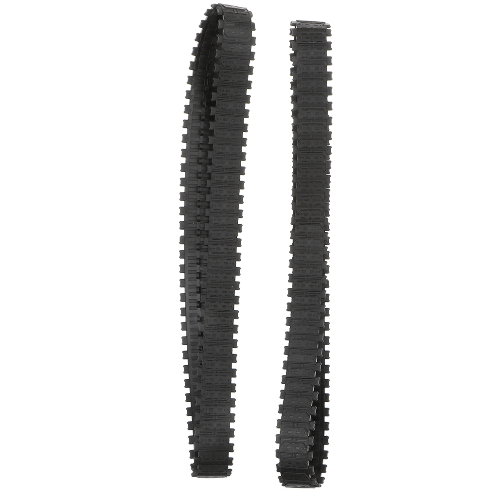 2PCS 66cm Circumference Rubber Crawler Tank Track for DIY RC Car Drive Parts