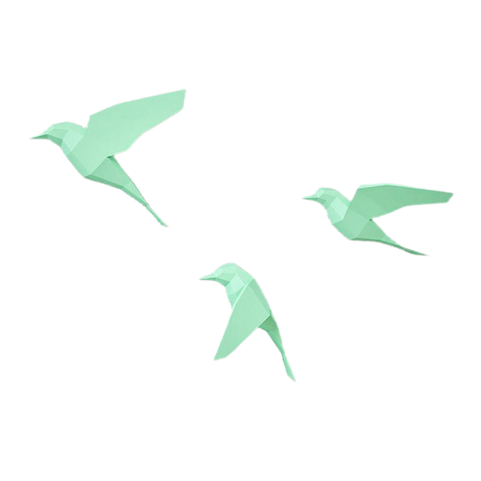 Geometric 3D Paper Model Building Puzzle Paper Craft DIY Templates Art Decor