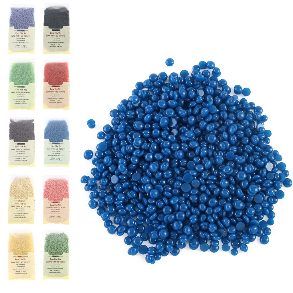 Professional Hard Wax Depilatory Pearls 500 G,  Waxing Pellets, Solid