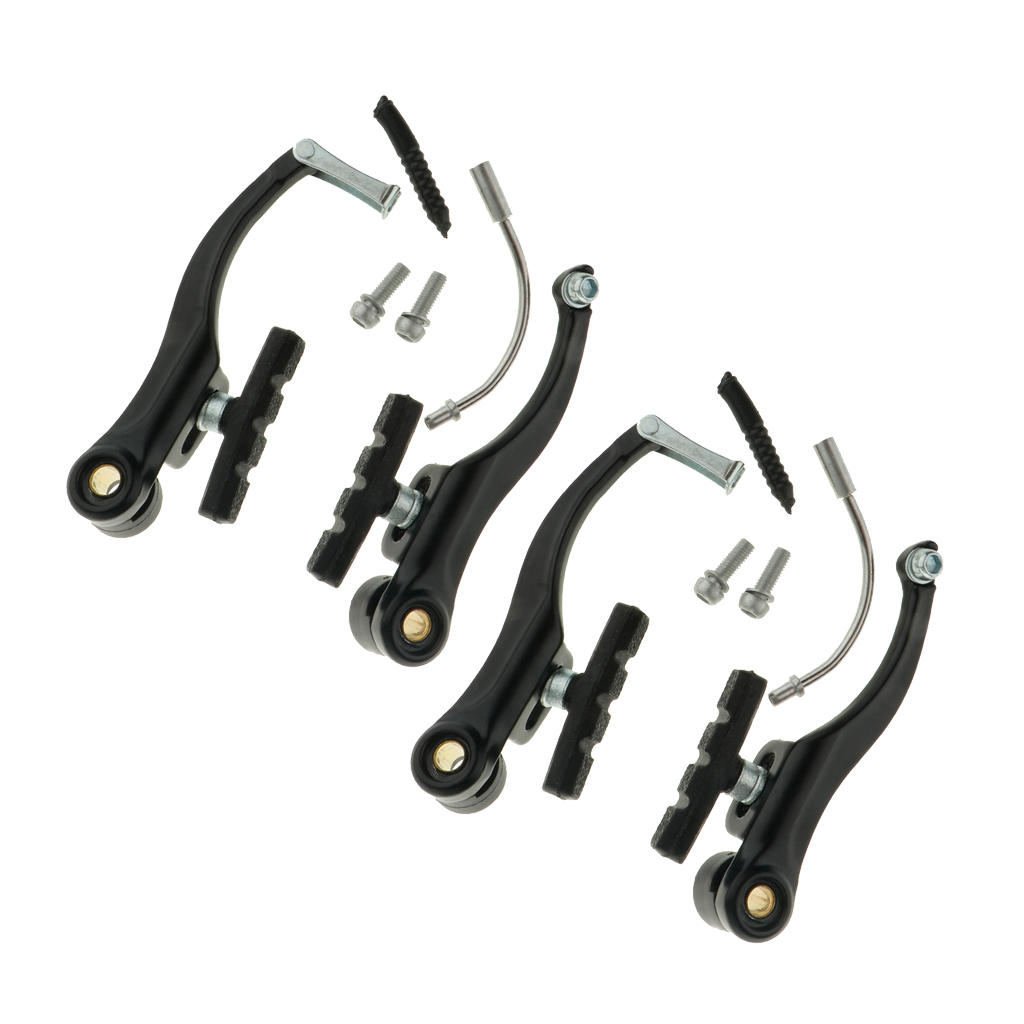 2-part Aluminum V Brake Rim Front Rear Brake Caliper Tool Set for  BMX Bikes