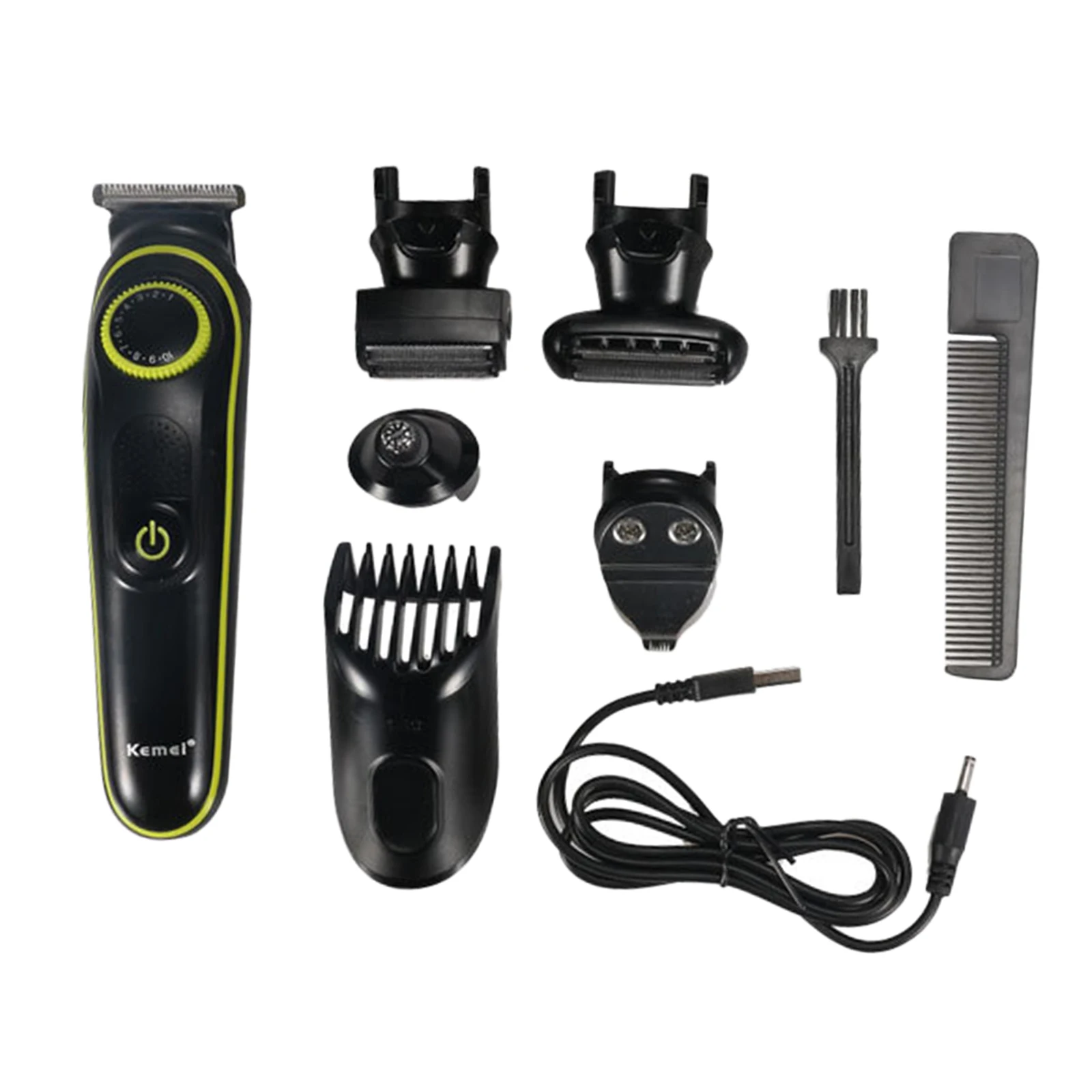 Rechargeable Hair Clippers for Men Professional Cordless Beard Trimmer