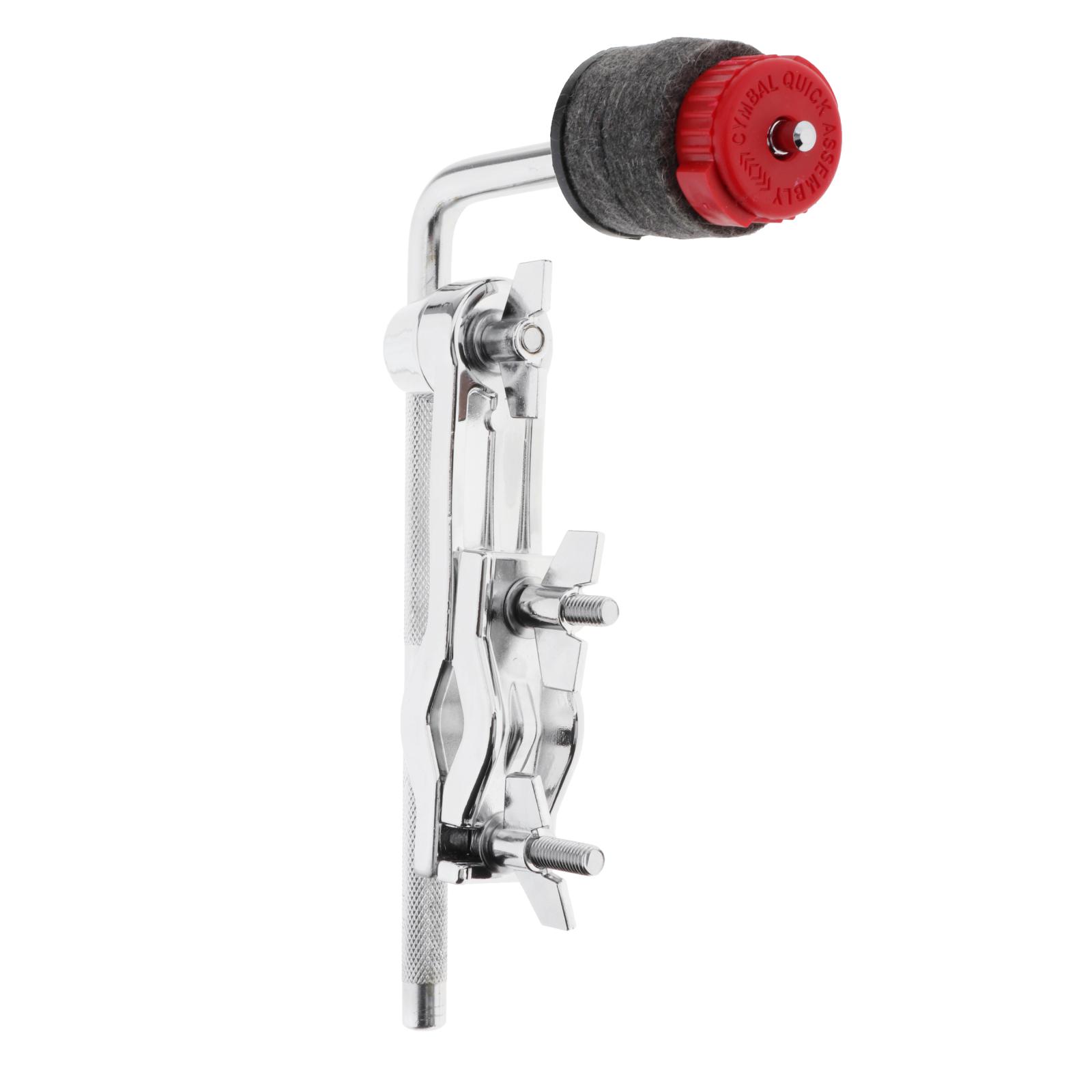 Metal Cymbal Drum Set Stand Mount Arm W/ Clamp Attachment Parts Hardware