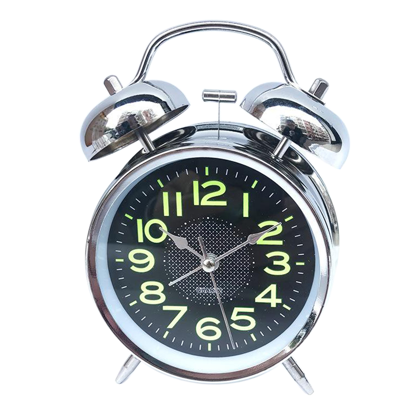 Analog Alarm Clock Vintage Retro Classic Night Light Extra Loud